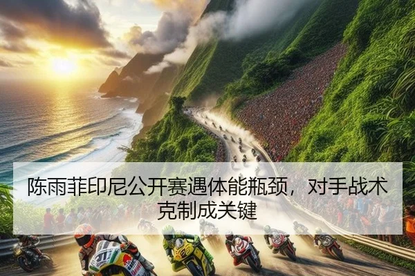 陈雨菲印尼公开赛遇体能瓶颈，对手战术克制成关键
